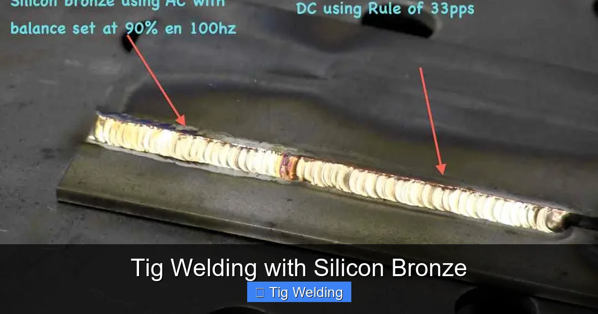 Tig Welding with Silicon Bronze