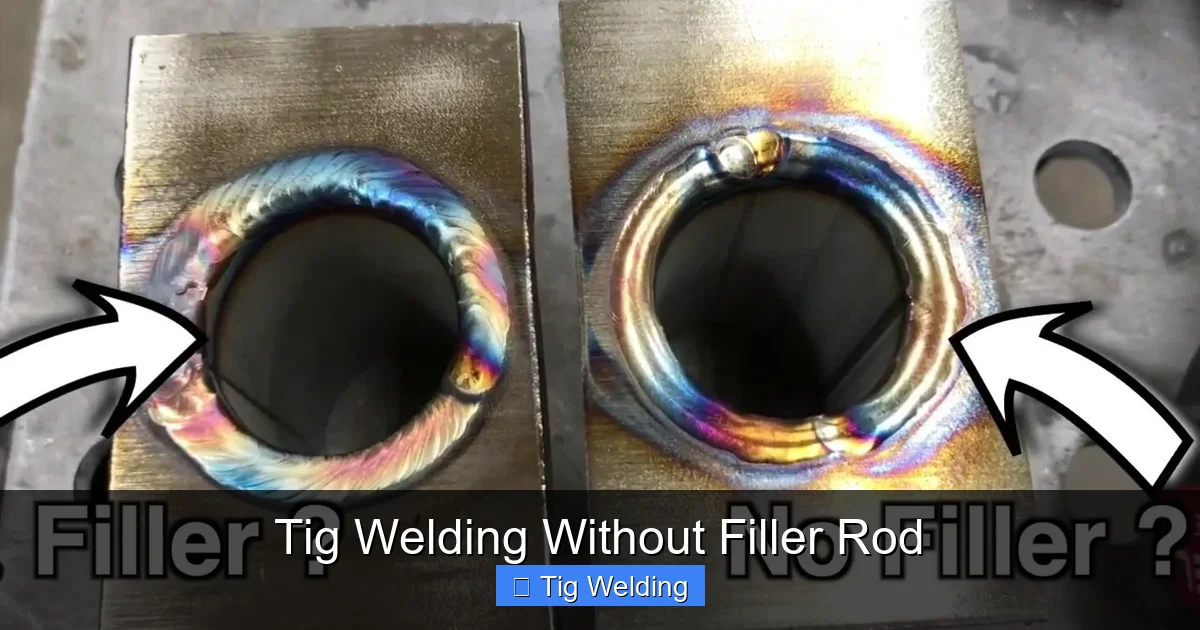 Tig Welding Without Filler Rod