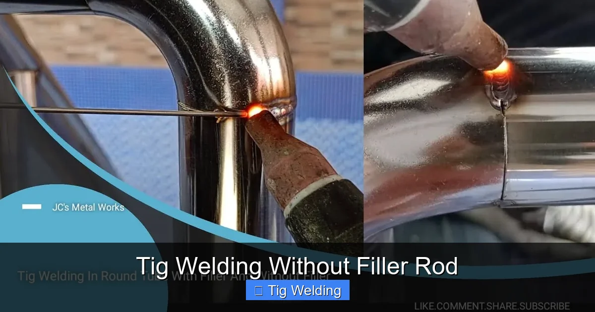 Tig Welding Without Filler Rod