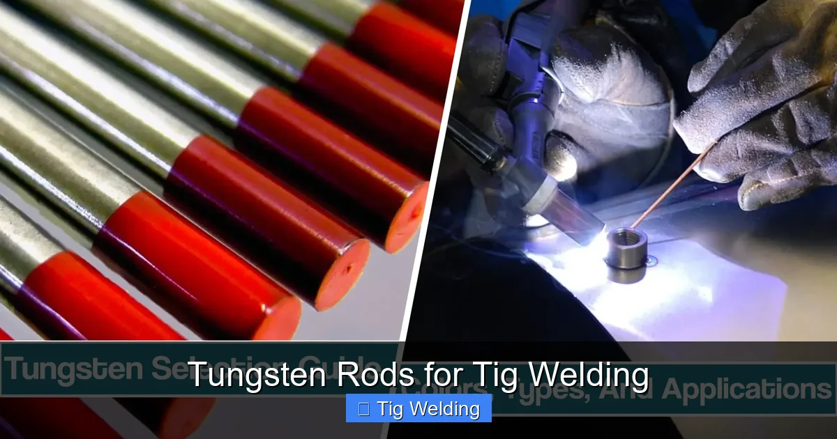 Tungsten Rods for Tig Welding