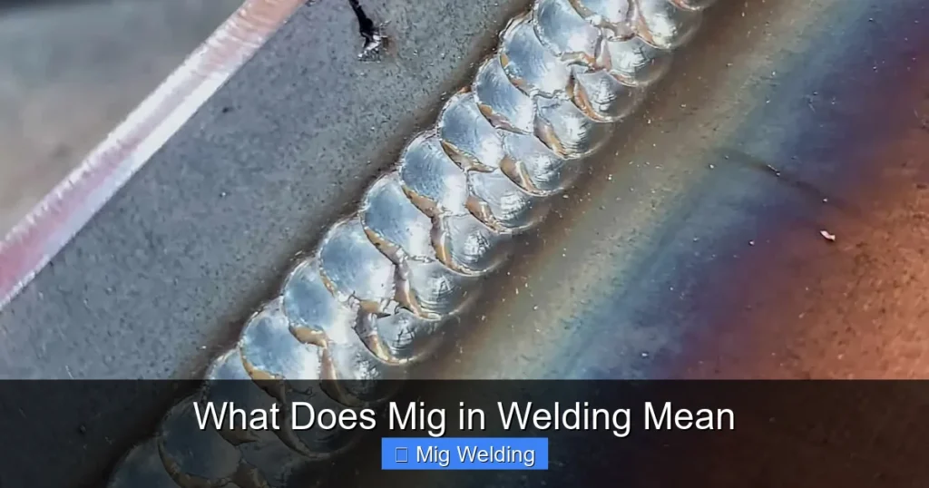 What Does Mig in Welding Mean What Does Mig in Welding Mean
