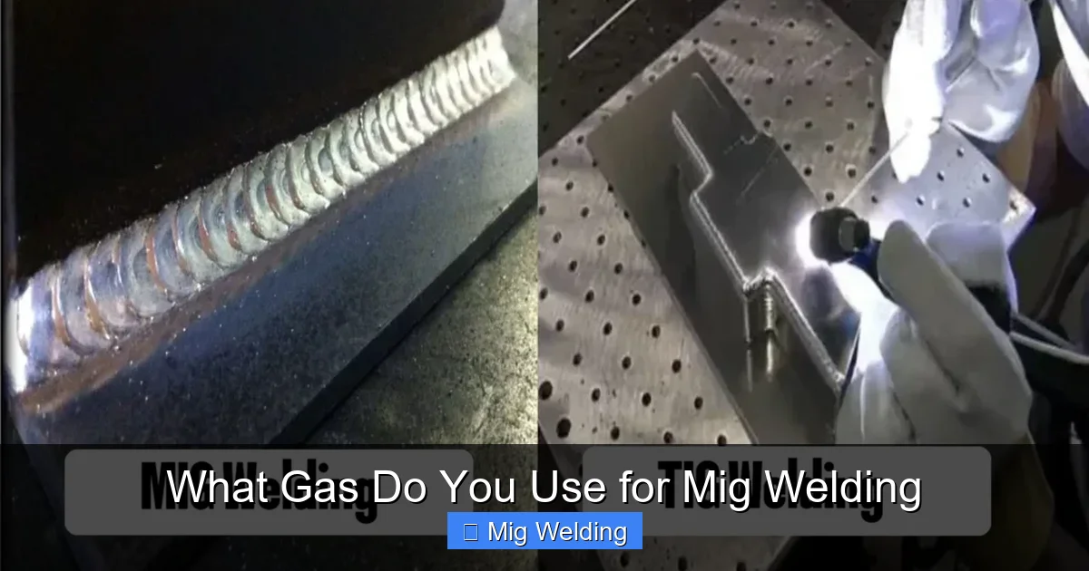 What Gas Do You Use for Mig Welding