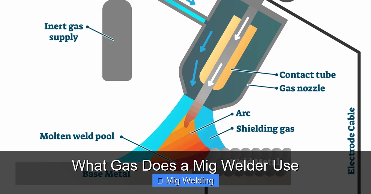 What Gas Does a Mig Welder Use