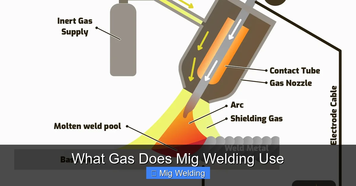 What Gas Does Mig Welding Use