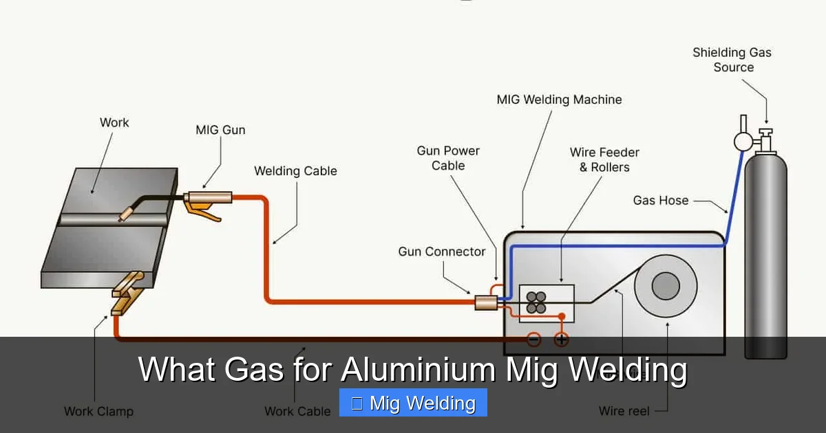 What Gas for Aluminium Mig Welding