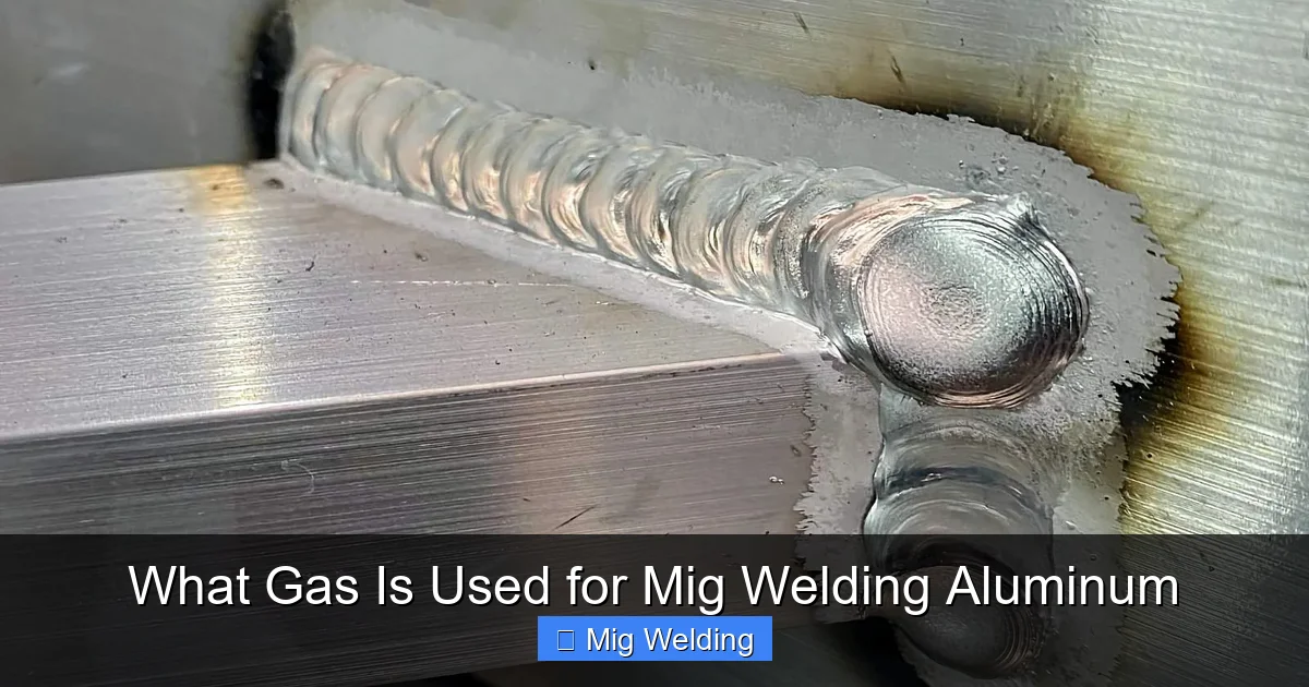 What Gas Is Used for Mig Welding Aluminum