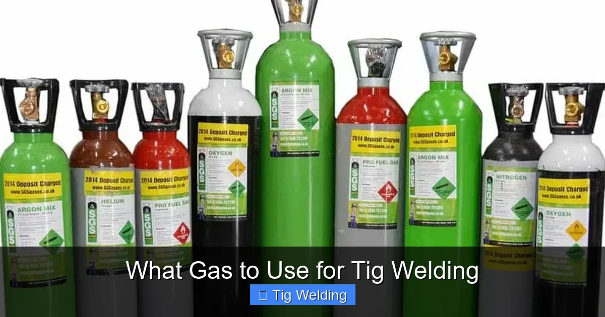 What Gas to Use for Tig Welding