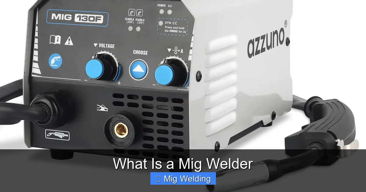 What Is a Mig Welder