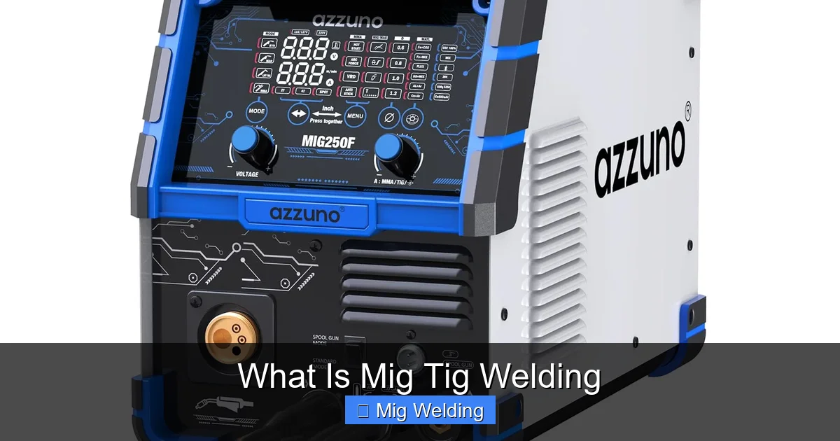 What Is Mig Tig Welding