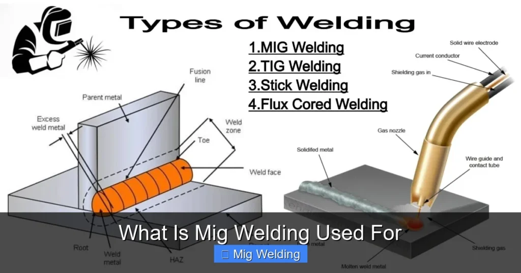 What Is Mig Welding Used For What Is Mig Welding Used For