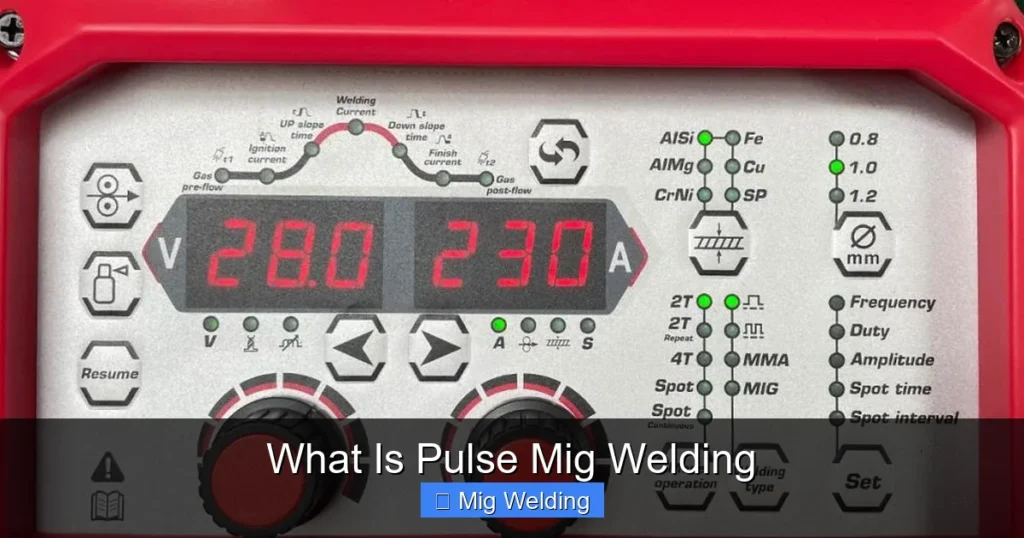 What Is Pulse Mig Welding What Is Pulse Mig Welding
