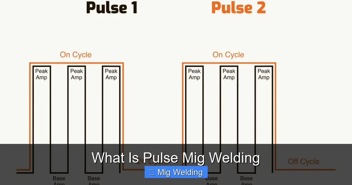What Is Pulse Mig Welding