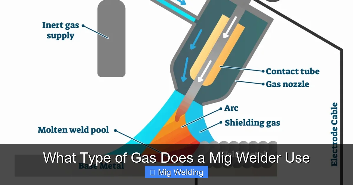 What Type of Gas Does a Mig Welder Use