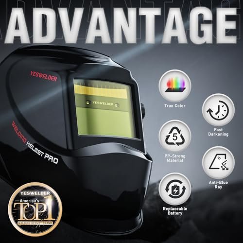 Best Auto Darkening Welding Helmet For Beginners: Top Picks Best Auto Darkening Welding Helmet For Beginners