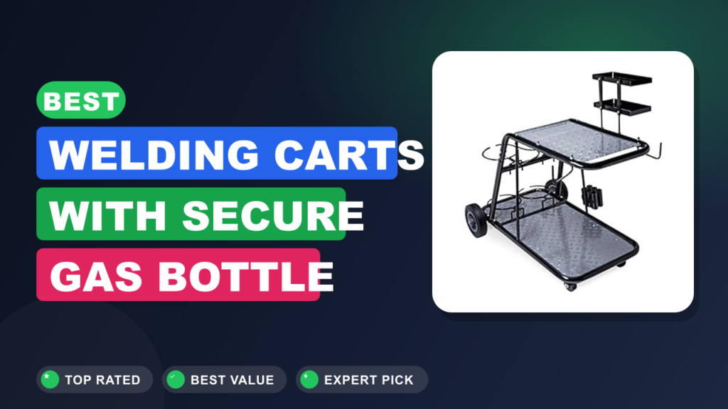 Best Welding Carts with Secure Gas Bottle Holders