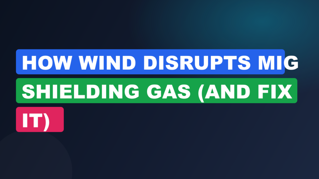How Wind Disrupts MIG Shielding Gas (and Fix It) How Wind Disrupts MIG Shielding Gas (and Fix It)